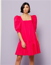Nema Resort Wear 2067 Mini All Day Φόρεμα με Μανίκι 3/4 Φούξια από το Optimum Outfit