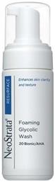 Resurface Foaming Glycolic Wash 20/AHA Αφρός Καθαρισμού Προσώπου 100ml Neostrata