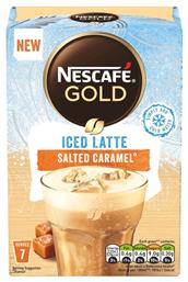 Στιγμιαίος Καφές Gold Iced Latte με Άρωμα Salted Caramel 7x14.5gr Κωδικός: 28003450 Nescafe