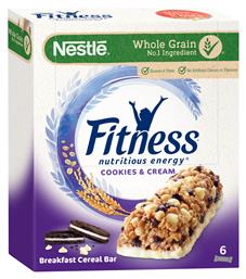 Fitness Μπάρα Δημητριακών με Cookies & Cream (6x23.5gr) 141gr Κωδικός: 16950064 Nestle