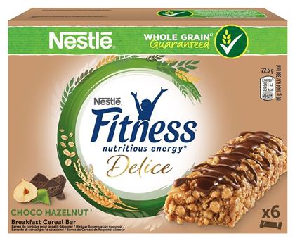Fitness Delice Μπάρα Δημητριακών με Chocolate & Hazelnut (6x22.5gr) 135gr Κωδικός: 15724596 Nestle από το ΑΒ Βασιλόπουλος