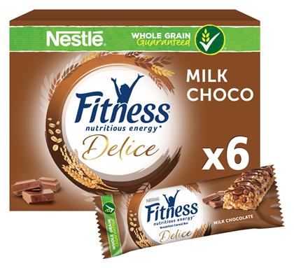 Fitness Delice Μπάρα Δημητριακών με Σοκολάτα Γάλακτος (6x22.5gr) 135gr Κωδικός: 16038664 Nestle
