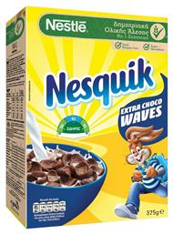 Νιφάδες Σίτου Nesquik Extra Choco Waves Ολικής Άλεσης 375gr Nestle