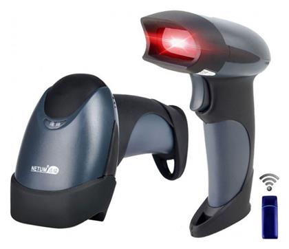 Scanner Χειρός Ασύρματο με Δυνατότητα Ανάγνωσης 1D Barcodes Netum