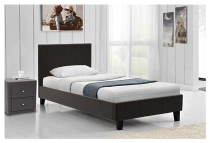 Nevil Μονό για Στρώμα 100x200cm Καφέ - Pakketo