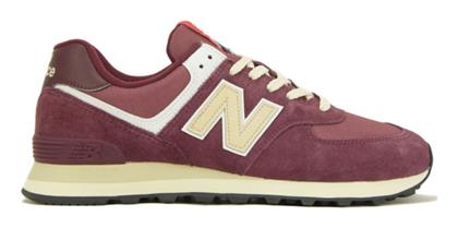 574 Ανδρικά Sneakers Μπορντό New Balance