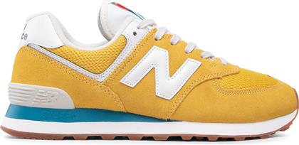 New Balance 574 Ανδρικά Sneakers Κίτρινα από το Cosmossport