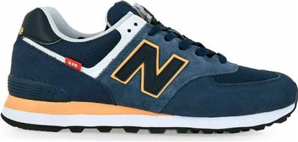 New Balance 574 Ανδρικά Sneakers Navy Μπλε από το MyShoe