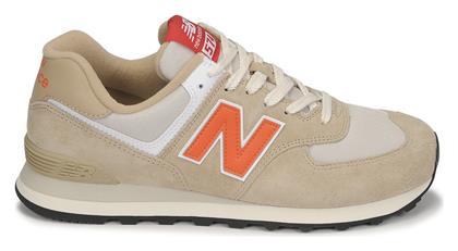 574 Γυναικεία Sneakers Μπεζ New Balance