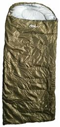 Sleeping Bag Μονό 2 Εποχών Menalo XL Khaki New Camp