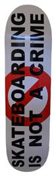 NEW CULT Skate Deck NEW CULT IS NOT A GRIME DECK - WHITE-NC2021A-121-WHITE - New Cult