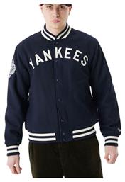 Ανδρικό Χειμωνιάτικο Μπουφάν Bomber Μπλε New Era