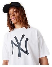Ανδρικό T-shirt Λευκό με Στάμπα New Era