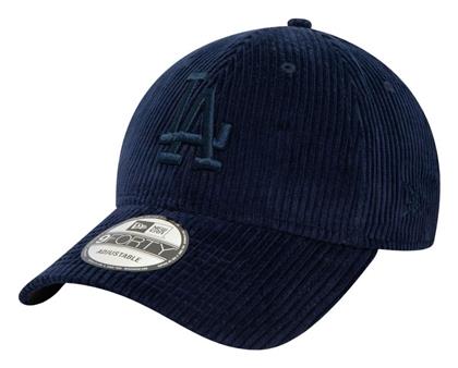 La Dodgers Cord 9forty Adjustable Cap Ανδρικό Jockey Navy Μπλε New Era