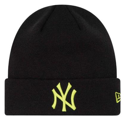 League Beanie Unisex Σκούφος Πλεκτός σε Μαύρο χρώμα New Era