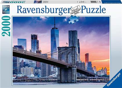 Puzzle New York Skyline 2D 2000 Κομμάτια από το Plus4u