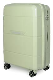 Μεγάλη Βαλίτσα Ταξιδίου Σκληρή Πράσινο με 4 Ρόδες Ύψους 75.5εκ. Newcom