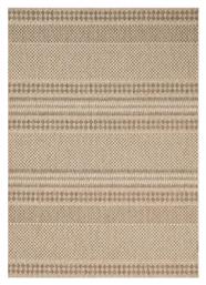 202668C Ethnik Χαλί Ορθογώνιο Καλοκαιρινό Ψάθινο Brown / Caramel Beige Newplan