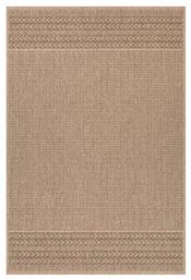 20364C Ethnik Χαλί Διάδρομος Καλοκαιρινό Ψάθινο Brown / Caramel Beige Newplan