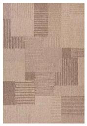 20706C Ethnik Χαλί Διάδρομος Καλοκαιρινό Ψάθινο Brown / Caramel Beige Newplan