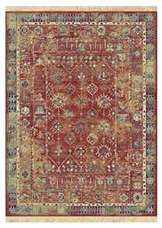 9937/301220 Sonia Χαλί με Κρόσια Μπορντό 200x300εκ. Newplan