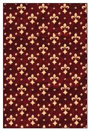 Μοκέτα Athos 2132 5-65-13340-2132-Φ400 Burgundy 2132 με το Μέτρο Newplan