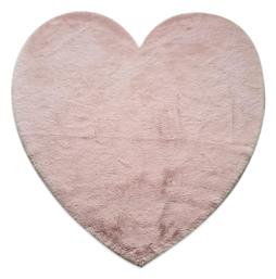 Παιδικό Χαλί Καρδιές 160x160cm Πάχους 30mm FC19 Pink Newplan