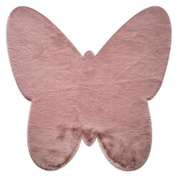 Παιδικό Χαλί Πεταλούδες 160x160cm Πάχους 30mm JM7 Dark Pink Newplan