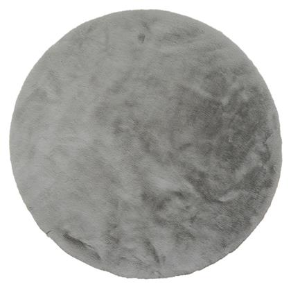 Puffy FC25 Taupe Χαλί Στρογγυλό με Διάμετρο 160εκ. Newplan