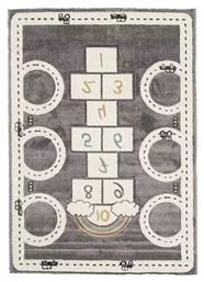 Reverse Numbers Παιδικό Χαλί Γκρι 133x190cm Newplan