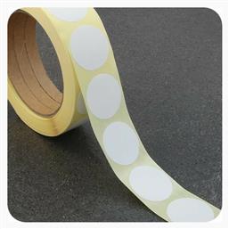 1000 Αυτοκόλλητες Ετικέτες Στρογγυλές σε Λευκό Χρώμα 13mm Next