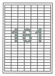 16100 Αυτοκόλλητες Ετικέτες Α4 Ορθογώνιες 28x12mm Next