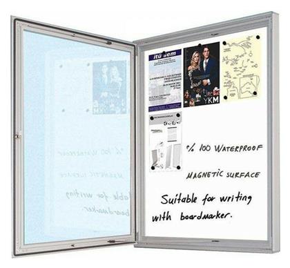 Πίνακας Ανακoινώσεων με Κλειδαριά Α4 x12 Next