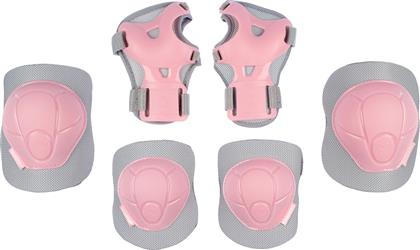 Nijdam Concrete Rose Παιδικό Σετ Προστατευτικών για Rollers Ροζ