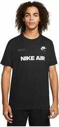 Nike Air 1 Ανδρικό T-shirt Μαύρο με Λογότυπο