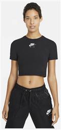 Nike Air Κοντομάνικη Γυναικεία Μπλούζα Μαύρη από το Asos