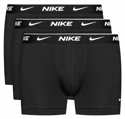 Ανδρικά Μποξεράκια 3Pack Μαύρα Nike