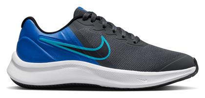 Αθλητικά Παιδικά Παπούτσια Running Star Runner 3 Iron Grey / Black / Blue Lightning Nike