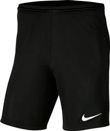 Nike Αθλητικό Παιδικό Σορτς/Βερμούδα Park III Knit Μαύρο