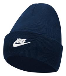 Beanie Ανδρικός Σκούφος Πλεκτός σε Navy Μπλε χρώμα Nike