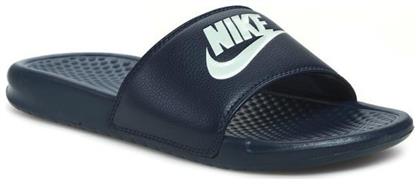 Nike Benassi Just Do It Slides σε Μπλε Χρώμα από το Modivo