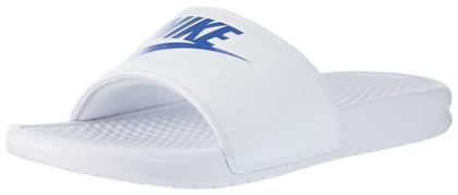 Nike Benassi Just Do It Slides σε Λευκό Χρώμα από το Epapoutsia