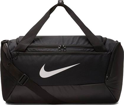 Nike Brasilia Unisex Τσάντα Ώμου για Γυμναστήριο Μαύρη από το Spartoo