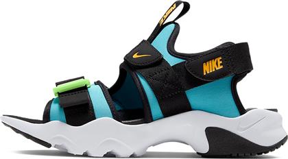 Nike Canyon Sandal Γυναικεία Σανδάλια CV5515-300 ORACLE AQUA/LASER ORANGE-BLACK