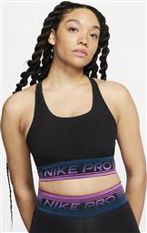 Nike Dri-Fit Γυναικείο Αθλητικό Μπουστάκι Μαύρο από το Factory Outlet