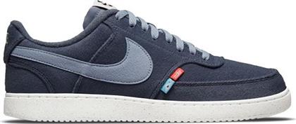 Nike Court Vision Low Next Nature Ανδρικό Sneaker Navy Μπλε από το Outletcenter