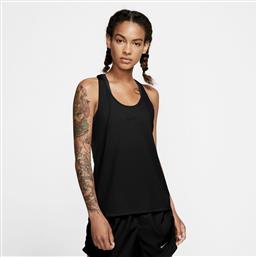 Nike Dri-Fit Αμάνικη Γυναικεία Αθλητική Μπλούζα Μαύρη από το Athletix