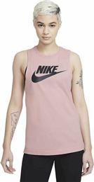 Nike Dri-Fit Αμάνικη Γυναικεία Αθλητική Μπλούζα Ροζ από το Cosmossport