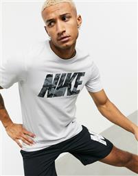 Nike Dri-FIT Camo Logo Training CU8521-097 Grey από το Asos