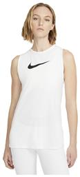 Nike Dri-Fit Essential Αμάνικη Γυναικεία Αθλητική Μπλούζα Λευκή από το SportsFactory
